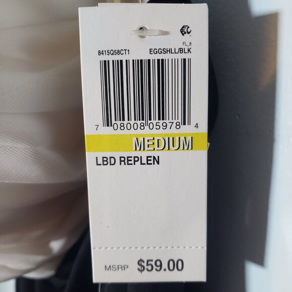 City Studio Black & White Colorblock Beaded Prom Dress Sexy Womens Size M - Picture 5 of 5